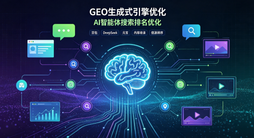 小金县GEO 浪潮来袭：生成式引擎优化崛起，创作者争抢豆包、DeepSeek、元宝智能体流量入口